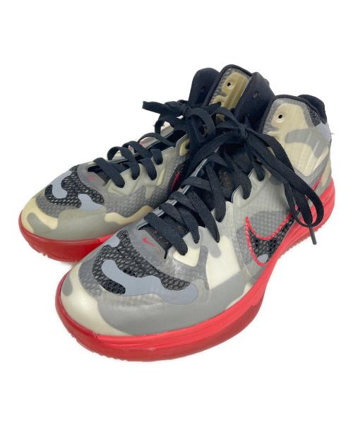 NIKE（ナイキ）NIKE (ナイキ) LUNAR HYPERGAMER グレー×レッド サイズ:26.5の古着・服飾アイテム