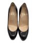 Christian Louboutin (クリスチャン・ルブタン) NEW SIMPLE PUMP100 JAZZ CALF ブラック×レッド サイズ:SIZE36：12000円