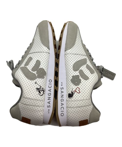 via SANGACIO（ヴィア・サンガチオ）via SANGACIO (ヴィア・サンガチオ) Brandalised (ブランダライズド) スニーカー グレー サイズ:25.5cmの古着・服飾アイテム