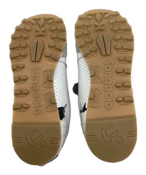 via SANGACIO（ヴィア・サンガチオ）via SANGACIO (ヴィア・サンガチオ) Brandalised (ブランダライズド) スニーカー グレー サイズ:25.5cmの古着・服飾アイテム