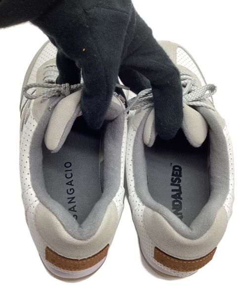 via SANGACIO（ヴィア・サンガチオ）via SANGACIO (ヴィア・サンガチオ) Brandalised (ブランダライズド) スニーカー グレー サイズ:25.5cmの古着・服飾アイテム