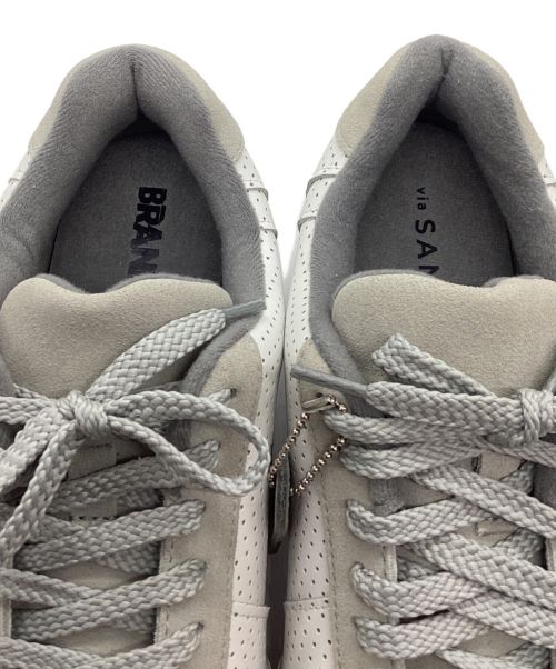 via SANGACIO（ヴィア・サンガチオ）via SANGACIO (ヴィア・サンガチオ) Brandalised (ブランダライズド) スニーカー グレー サイズ:25.5cmの古着・服飾アイテム