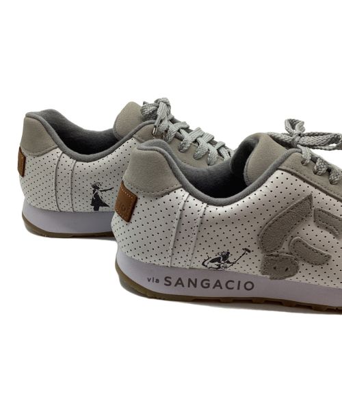 via SANGACIO（ヴィア・サンガチオ）via SANGACIO (ヴィア・サンガチオ) Brandalised (ブランダライズド) スニーカー グレー サイズ:25.5cmの古着・服飾アイテム