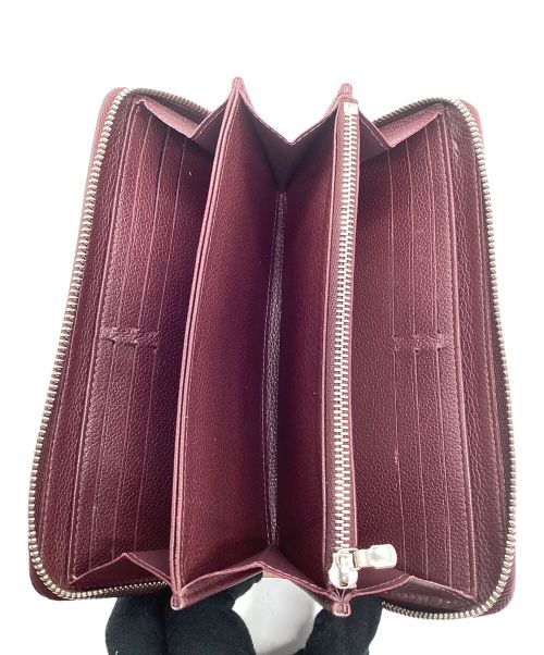 LOUIS VUITTON（ルイ ヴィトン）LOUIS VUITTON (ルイ ヴィトン) ジッピー・ロックミー ワインレッド×ベージュの古着・服飾アイテム