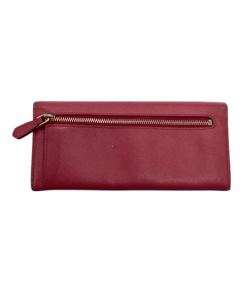 PRADA（プラダ）PRADA (プラダ) 長財布 ピンクの古着・服飾アイテム