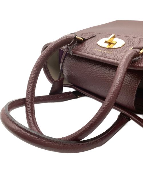 A.D.M.J.（エーディーエムジェイ）A.D.M.J. (エーディーエムジェイ) ベラトートバッグ レッドの古着・服飾アイテム