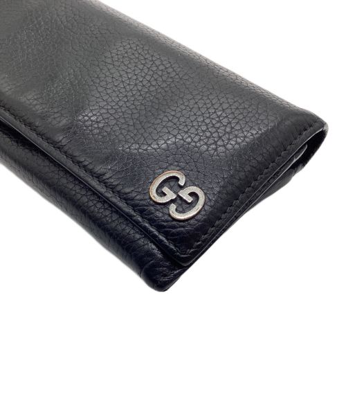 GUCCI（グッチ）GUCCI (グッチ) 2つ折り財布 ブラック サイズ:-の古着・服飾アイテム
