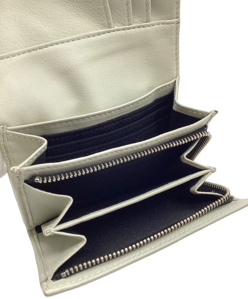 ikot（イコット）ikot (イコット) 2つ折り財布 アイボリーの古着・服飾アイテム