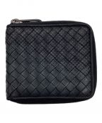 BOTTEGA VENETAボッテガベネタ）の古着「コンパクトウォレット」｜ブラック