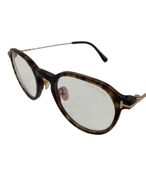 TOM FORD（トムフォード）TOM FORD (トムフォード) 伊達眼鏡 ブラウンの古着・服飾アイテム