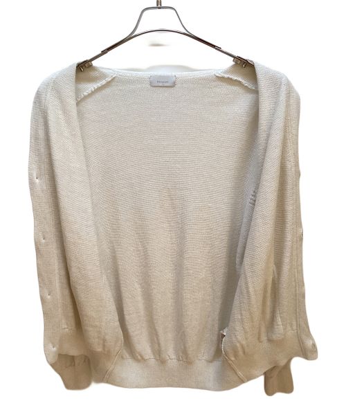 Phlannel（フランネル）Phlannel (フランネル) カーディガン ベージュ サイズ:SIZE 4の古着・服飾アイテム