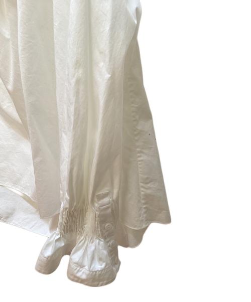 teija（テイヤ）teija (テイヤ) ブラウス ホワイト サイズ:Mの古着・服飾アイテム