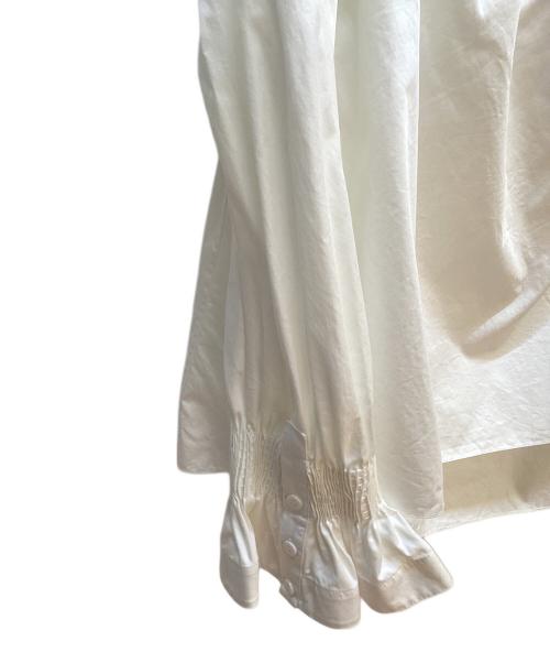 teija（テイヤ）teija (テイヤ) ブラウス ホワイト サイズ:Mの古着・服飾アイテム