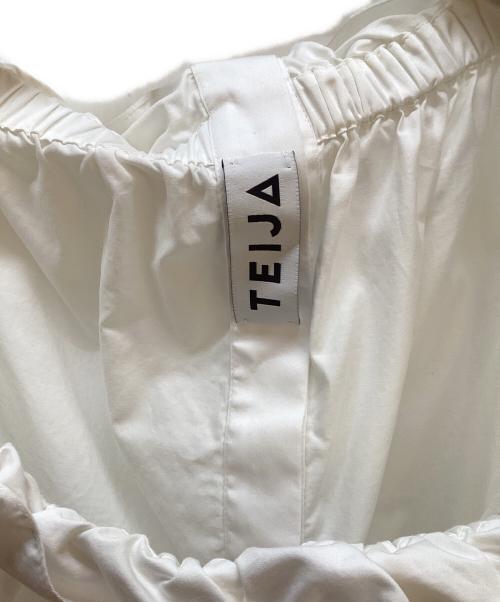teija（テイヤ）teija (テイヤ) ブラウス ホワイト サイズ:Mの古着・服飾アイテム