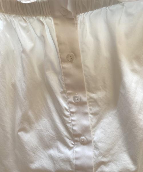 teija（テイヤ）teija (テイヤ) ブラウス ホワイト サイズ:Mの古着・服飾アイテム