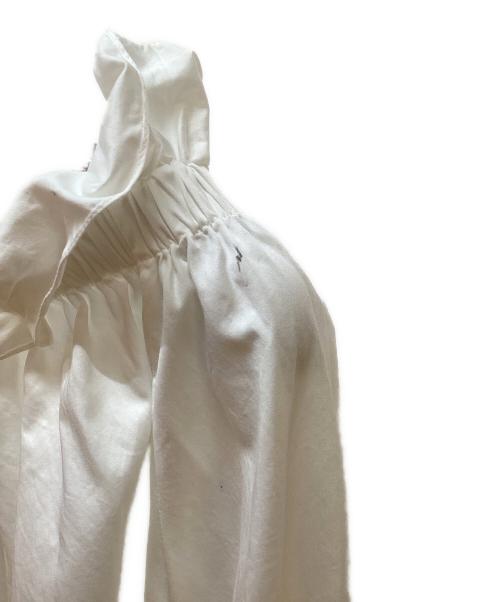 teija（テイヤ）teija (テイヤ) ブラウス ホワイト サイズ:Mの古着・服飾アイテム