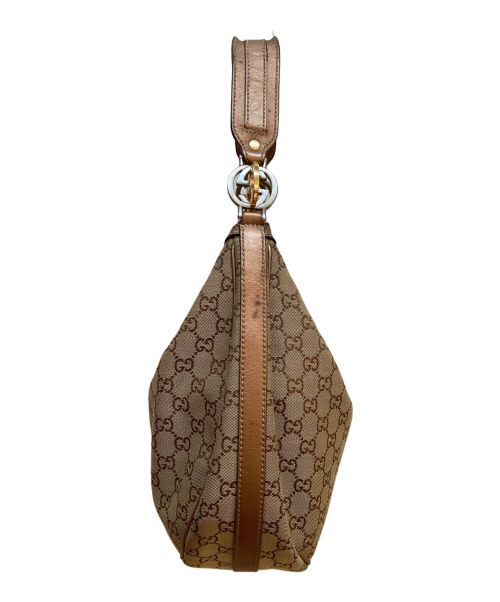 GUCCI（グッチ）GUCCI (グッチ) ショルダーバッグ ベージュ サイズ:-の古着・服飾アイテム