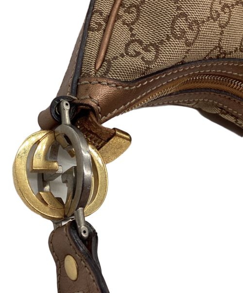 GUCCI（グッチ）GUCCI (グッチ) ショルダーバッグ ベージュ サイズ:-の古着・服飾アイテム