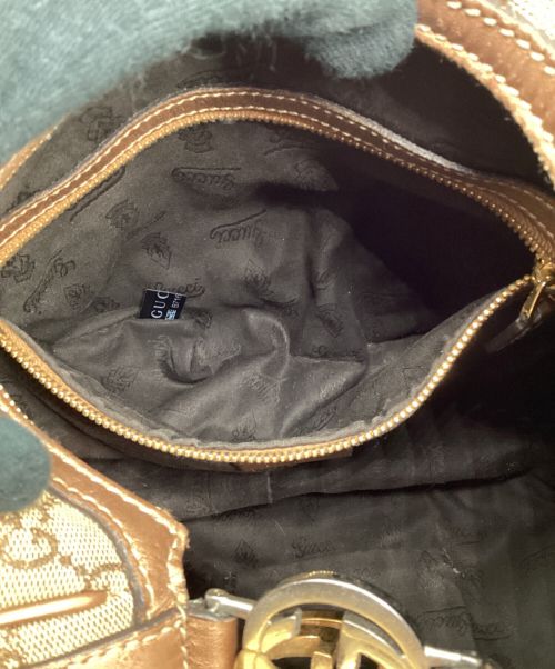 GUCCI（グッチ）GUCCI (グッチ) ショルダーバッグ ベージュ サイズ:-の古着・服飾アイテム