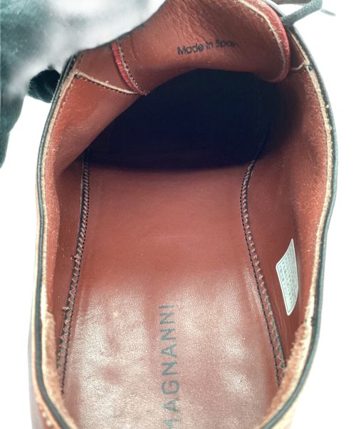MAGNANNI（マグナーニ）MAGNANNI (マグナーニ) レザーシューズ　MAGNANNI レッド サイズ:43の古着・服飾アイテム
