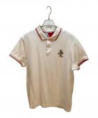 MONCLERモンクレール）の古着「ポロシャツ」｜レッド