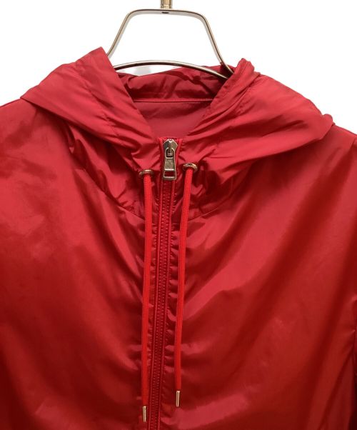 MONCLER（モンクレール）MONCLER (モンクレール) ナイロンジップパーカー レッド サイズ:SIZE 1の古着・服飾アイテム