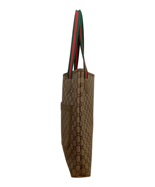 GUCCI PLUS（グッチ プラス）GUCCI PLUS (グッチ プラス) トートバッグ ベージュの古着・服飾アイテム