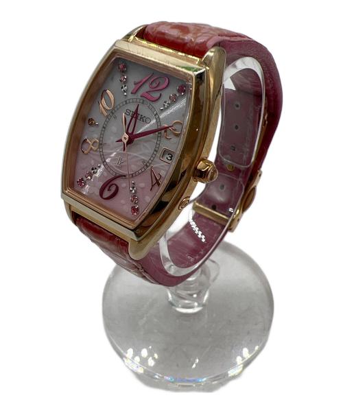 SEIKO（セイコー）SEIKO (セイコー) リストウォッチ/1B32-04D0/ルキア ピンクの古着・服飾アイテム