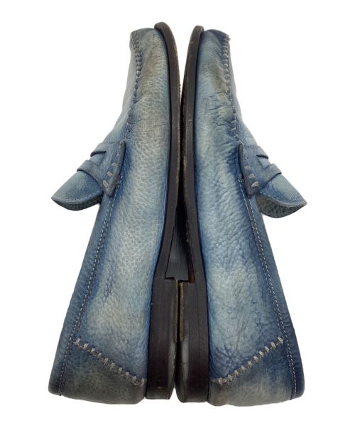 Santoni（サントーニ）Santoni (サントーニ) ローファー ブルー サイズ:10の古着・服飾アイテム