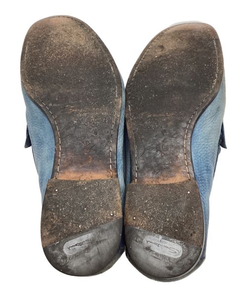 Santoni（サントーニ）Santoni (サントーニ) ローファー ブルー サイズ:10の古着・服飾アイテム