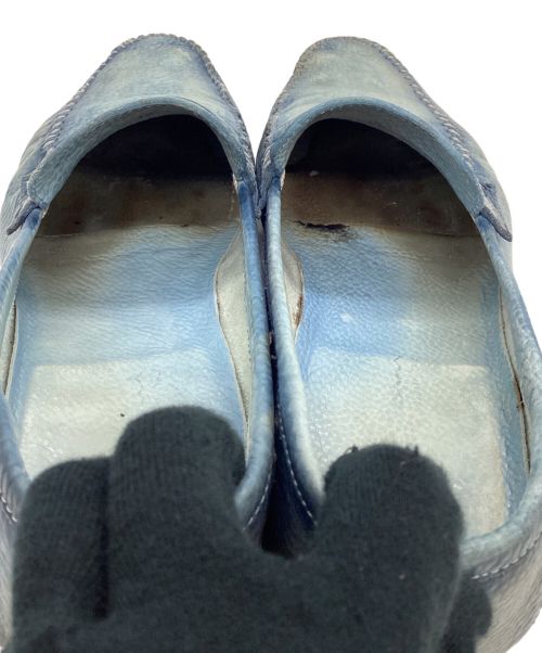 Santoni（サントーニ）Santoni (サントーニ) ローファー ブルー サイズ:10の古着・服飾アイテム