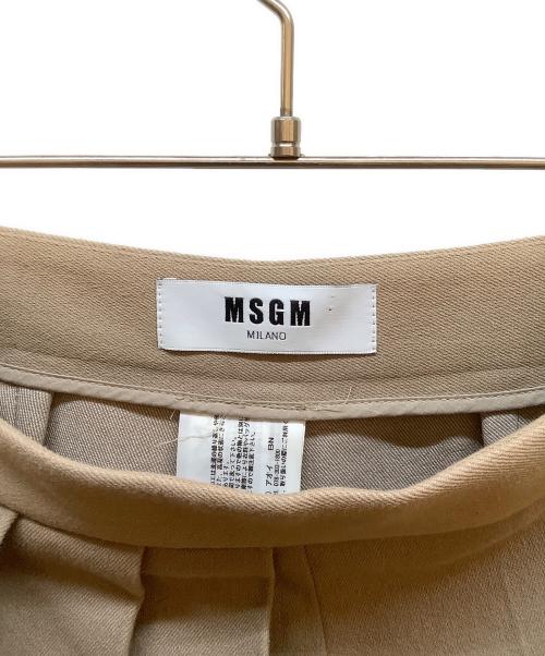 MSGM（エムエスジーエム）MSGM (エムエスジーエム) パンツ ベージュ サイズ:38の古着・服飾アイテム