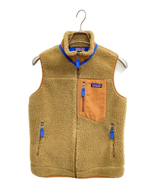 Patagonia（パタゴニア）Patagonia (パタゴニア) フリースベスト ベージュ サイズ:Ｓの古着・服飾アイテム