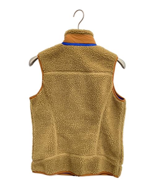 Patagonia（パタゴニア）Patagonia (パタゴニア) フリースベスト ベージュ サイズ:Ｓの古着・服飾アイテム