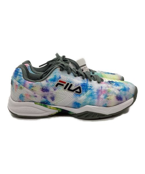 FILA（フィラ）FILA (フィラ) FILA Men's Axilus 2 Energized Multi/White/Agave Green Tennis Shoes マルチカラー サイズ:26cm 未使用品の古着・服飾アイテム