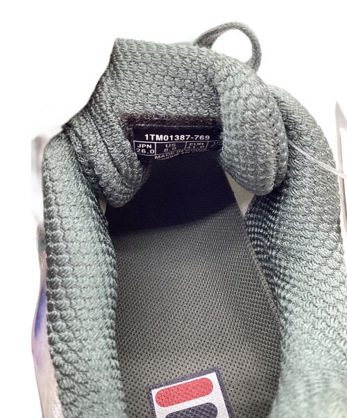 FILA（フィラ）FILA (フィラ) FILA Men's Axilus 2 Energized Multi/White/Agave Green Tennis Shoes マルチカラー サイズ:26cm 未使用品の古着・服飾アイテム