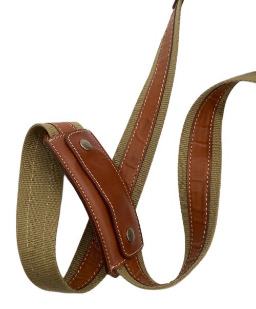 土屋鞄（ツチヤカバン）土屋鞄 (ツチヤカバン) カメラバッグ グリーン×ブラウンの古着・服飾アイテム