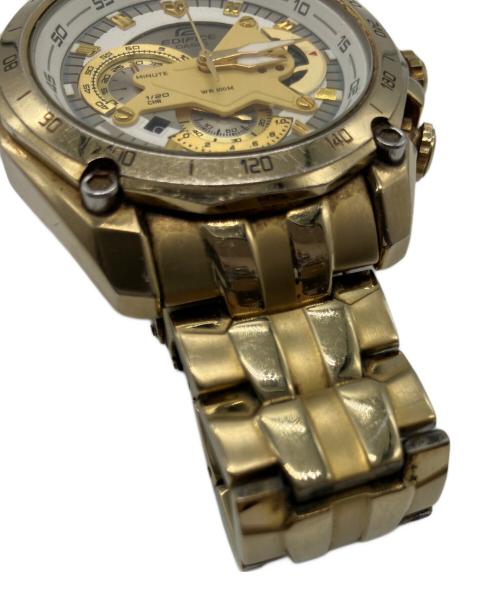 CASIO（カシオ）CASIO (カシオ) リストウォッチ ホワイト×ゴールドの古着・服飾アイテム