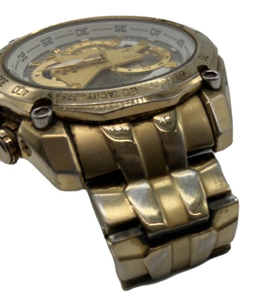 CASIO（カシオ）CASIO (カシオ) リストウォッチ ホワイト×ゴールドの古着・服飾アイテム