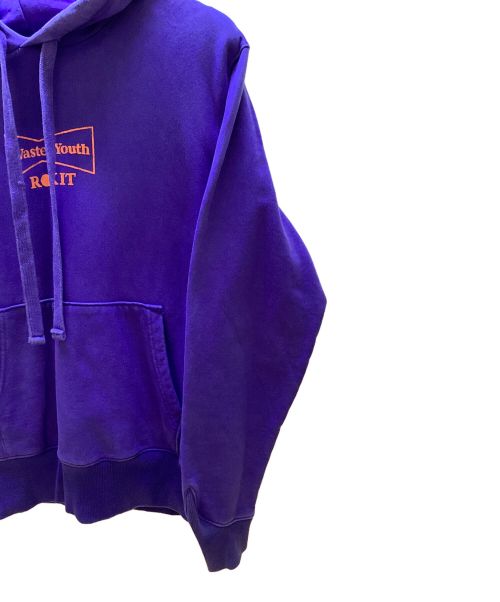 ROKIT（ロキット）ROKIT (ロキット) WASTED YOUTH (ウエステッド ユース) プルオーバーパーカー ブルー サイズ:Mの古着・服飾アイテム