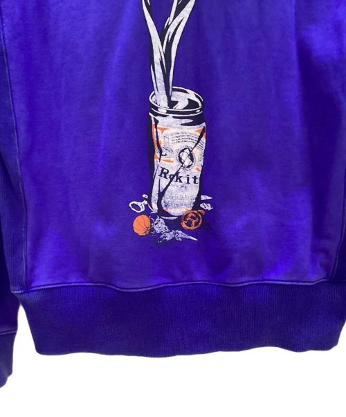 ROKIT（ロキット）ROKIT (ロキット) WASTED YOUTH (ウエステッド ユース) プルオーバーパーカー ブルー サイズ:Mの古着・服飾アイテム