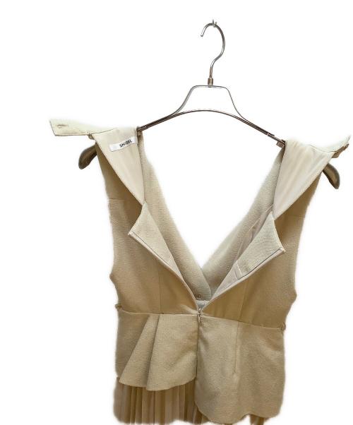 Snidel（スナイデル）Snidel (スナイデル) レディティールジャンスカ アイボリーの古着・服飾アイテム