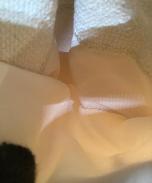 Snidel（スナイデル）Snidel (スナイデル) レディティールジャンスカ アイボリーの古着・服飾アイテム