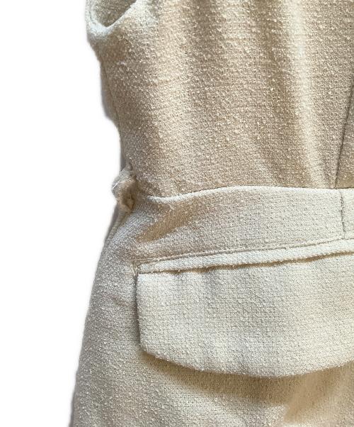 Snidel（スナイデル）Snidel (スナイデル) レディティールジャンスカ アイボリーの古着・服飾アイテム