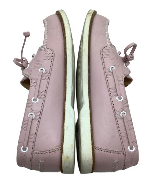 LOUIS VUITTON（ルイ ヴィトン）LOUIS VUITTON (ルイ ヴィトン) デッキシューズ ピンク サイズ:6の古着・服飾アイテム