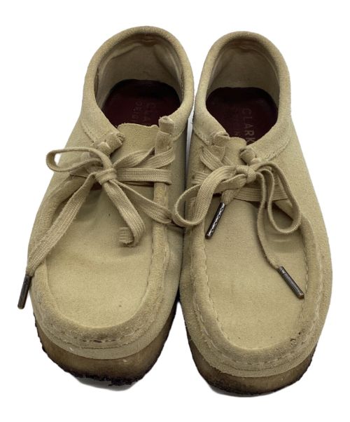 CLARKS ORIGINALS（クラークス オリジナルズ）CLARKS ORIGINALS (クラークス オリジナルズ) ワラビー ベージュ サイズ:23.5cmの古着・服飾アイテム