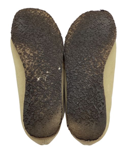 CLARKS ORIGINALS（クラークス オリジナルズ）CLARKS ORIGINALS (クラークス オリジナルズ) ワラビー ベージュ サイズ:23.5cmの古着・服飾アイテム