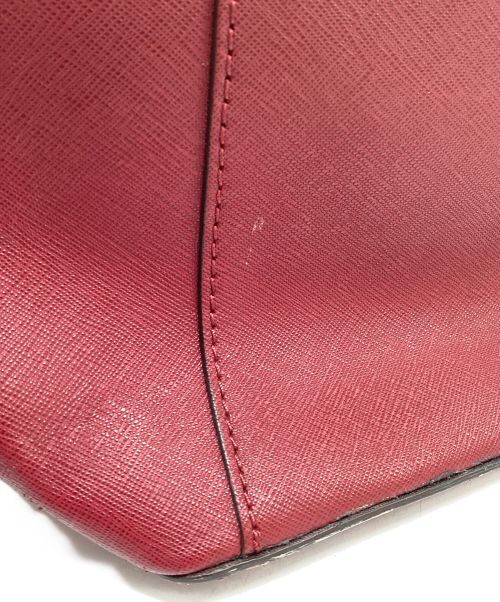 MICHAEL KORS（マイケル・コース）MICHAEL KORS (マイケルコース) トートバッグ レッドの古着・服飾アイテム