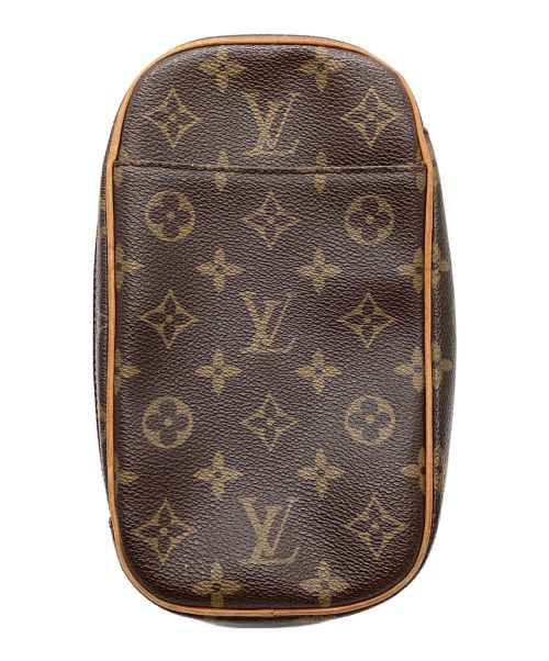 LOUIS VUITTON（ルイ ヴィトン）LOUIS VUITTON (ルイ ヴィトン) ポシェットガンジュ ブラウンの古着・服飾アイテム