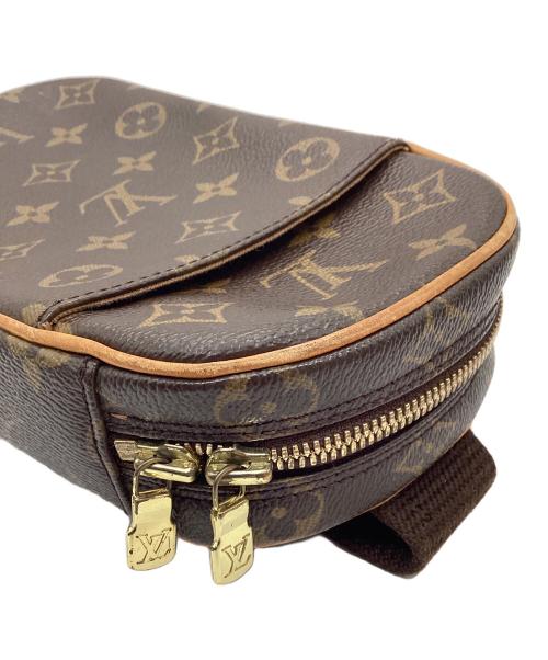 LOUIS VUITTON（ルイ ヴィトン）LOUIS VUITTON (ルイ ヴィトン) ポシェットガンジュ ブラウンの古着・服飾アイテム